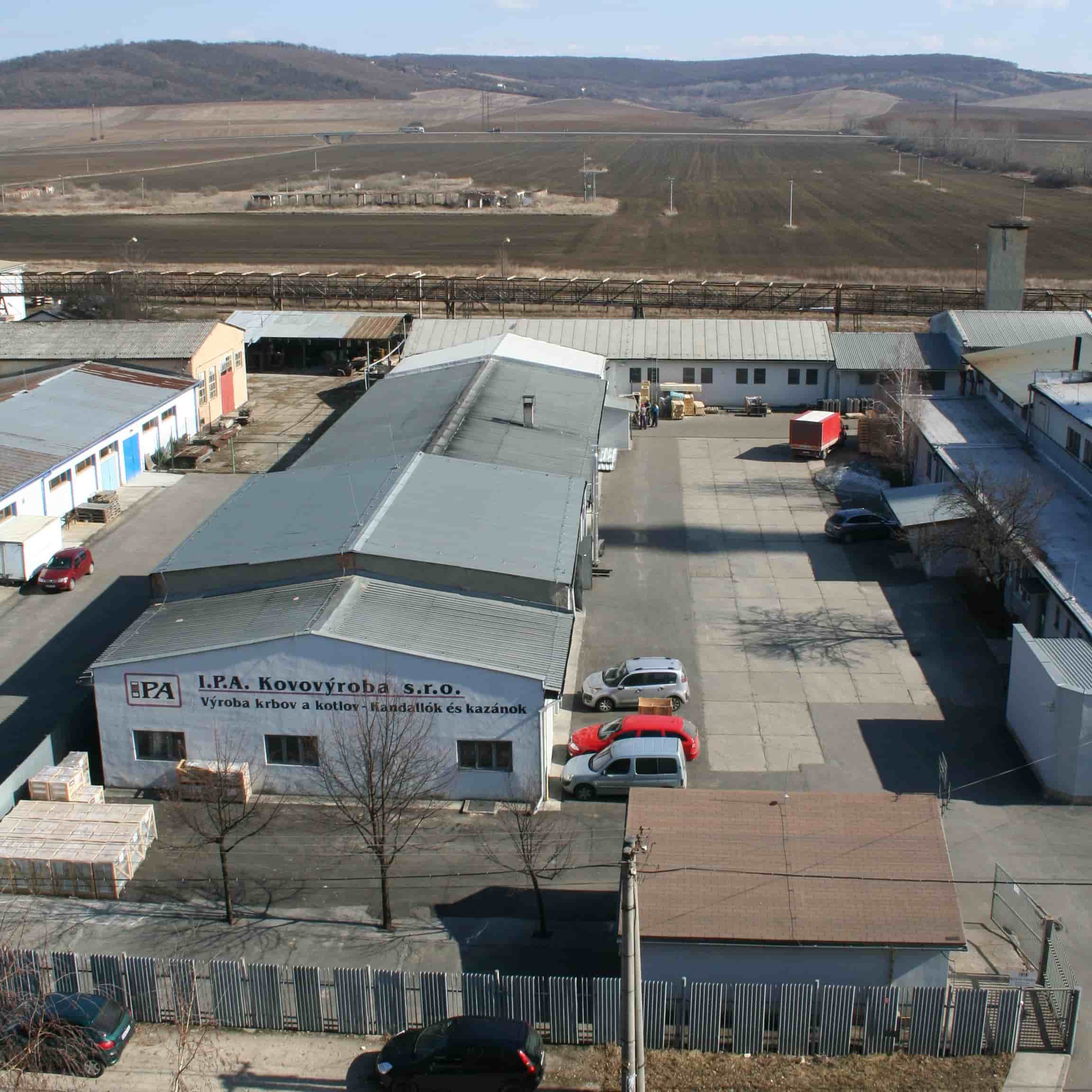 IPA factory bird's-eye view